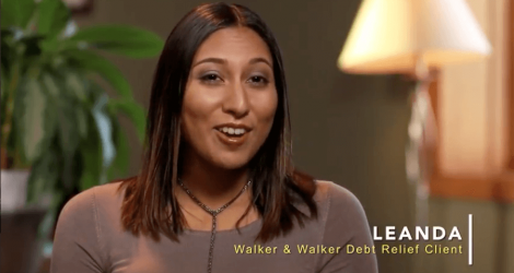 Leanda - Walker and Walker Debt Relief Client